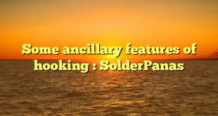 Some ancillary features of hooking : SolderPanas