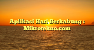 Aplikasi Hari Berkabung : Mikrotekno.com