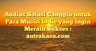 Audius Solusi Canggih untuk Para Musisi Indie yang Ingin Meraih Sukses : antrakasa.com